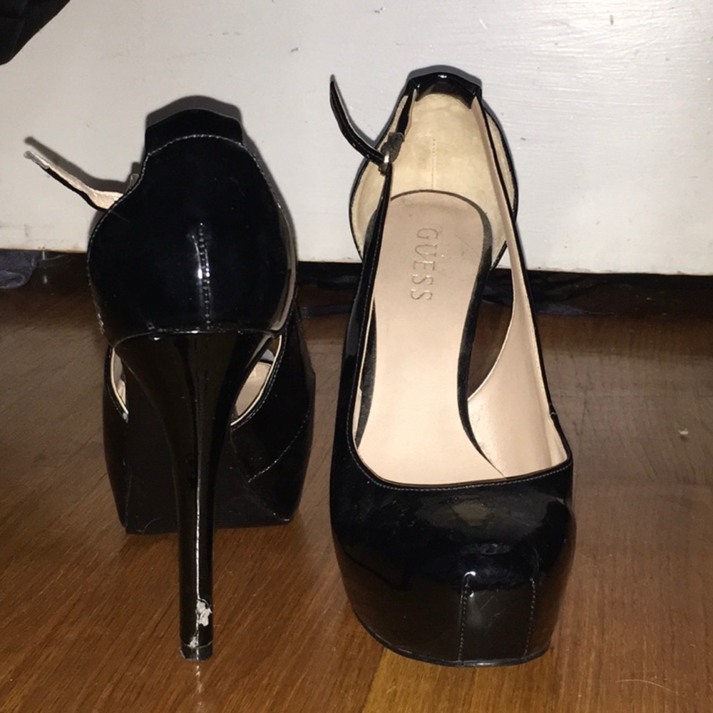 Black high heels